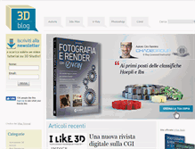 Tablet Screenshot of grafica3dblog.it